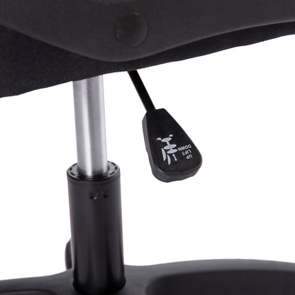 Office Chair Nimble Hm1199.11 Black Fabric-black Frame And Base 59x64x122hcm.