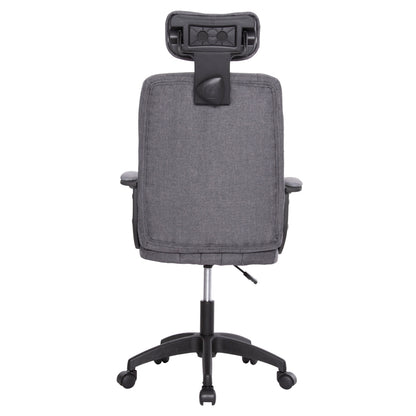 Office Chair Nimble Hm1199.12 Grey Fabric-black Frame And Base 59x64x122hcm.