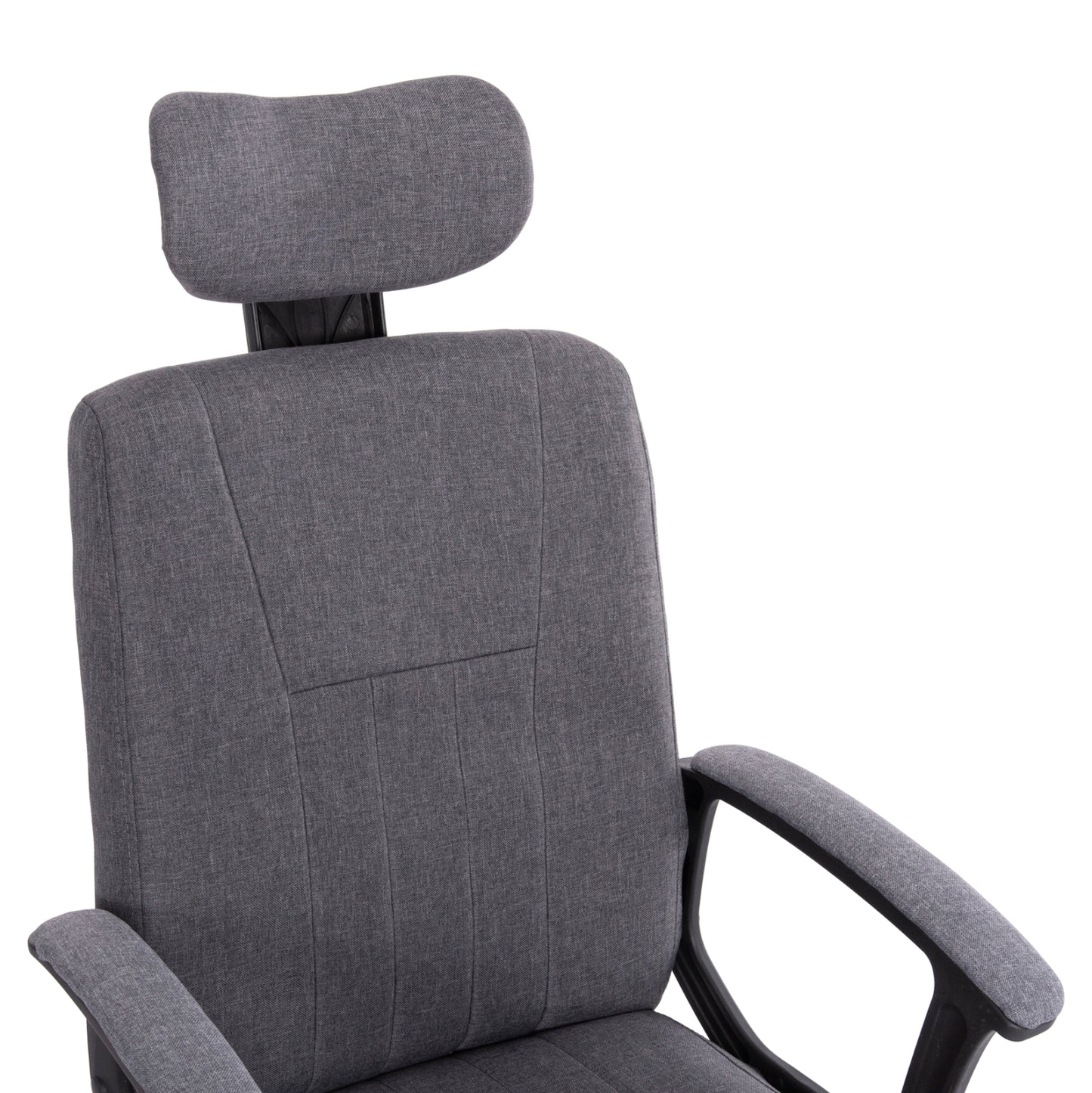 Office Chair Nimble Hm1199.12 Grey Fabric-black Frame And Base 59x64x122hcm.