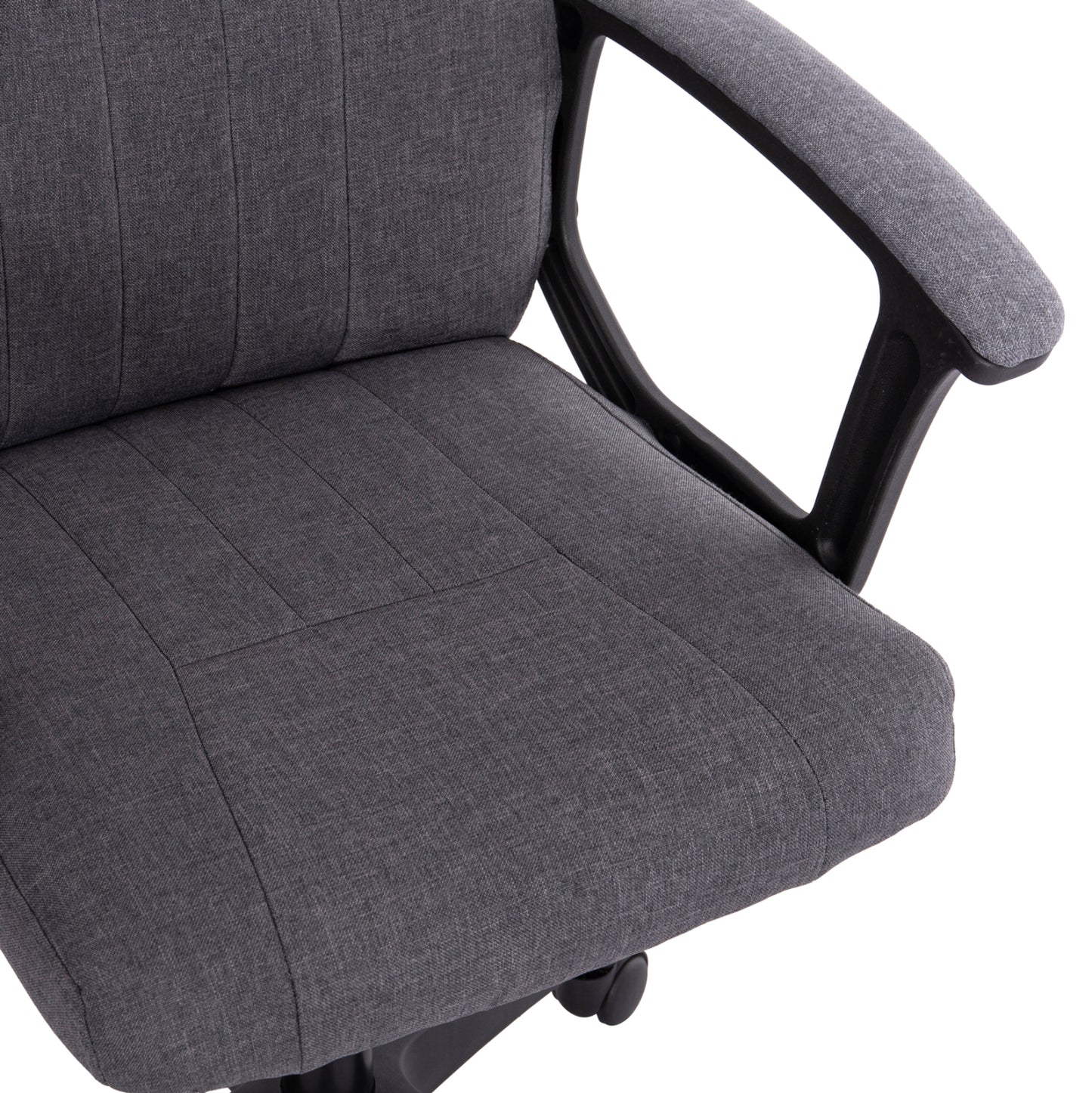 Office Chair Nimble Hm1199.12 Grey Fabric-black Frame And Base 59x64x122hcm.