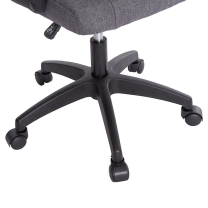 Office Chair Nimble Hm1199.12 Grey Fabric-black Frame And Base 59x64x122hcm.