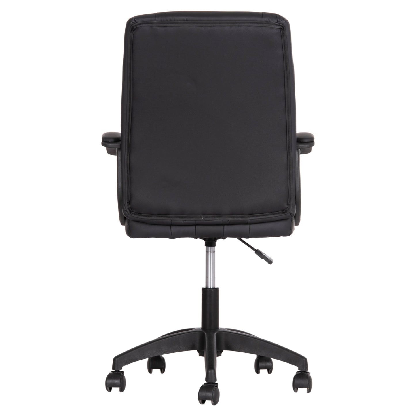 Office Chair Nim Hm1200.01 Black Pvc-black Frame And Base 58x65x100hcm.