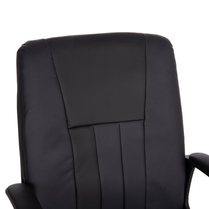 Office Chair Nim Hm1200.01 Black Pvc-black Frame And Base 58x65x100hcm.