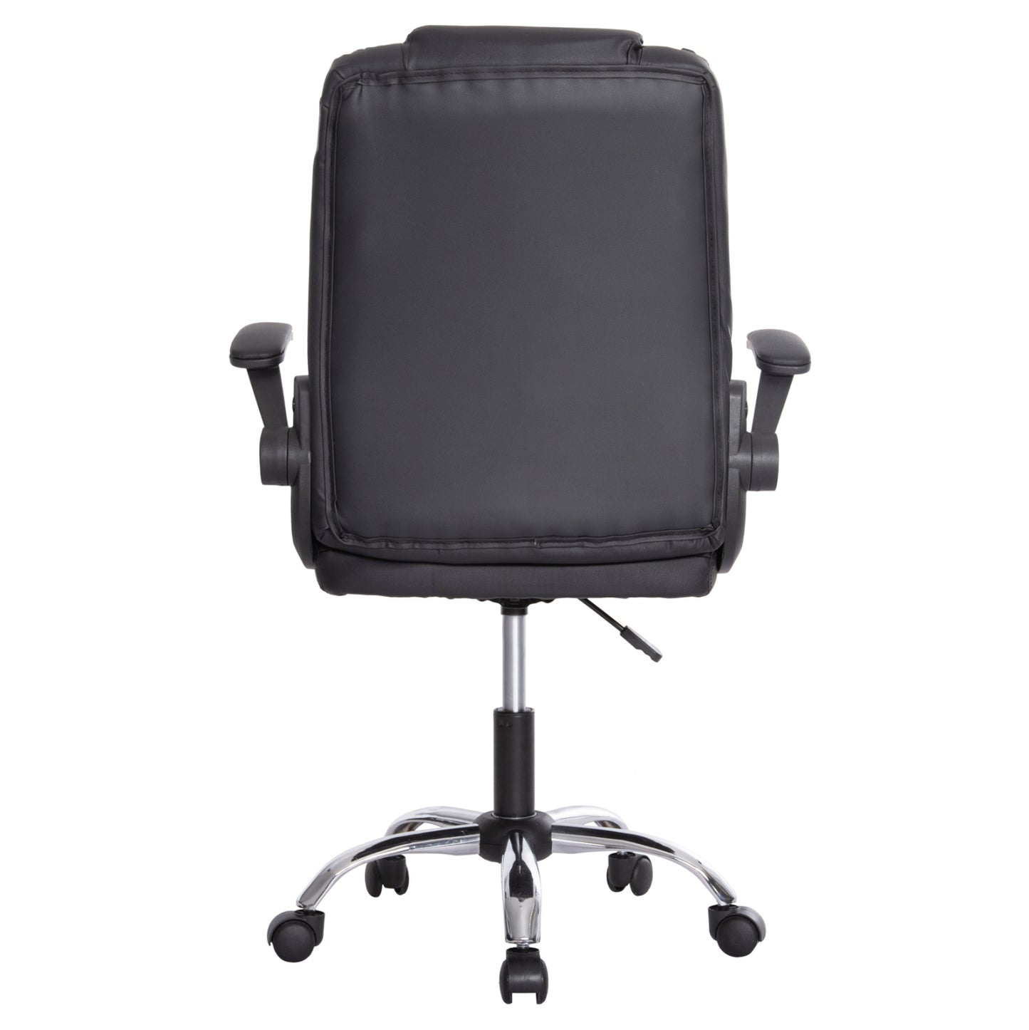 Office Chair Canan Hm1201 Black Pvc--chrome Base 66x61x105hcm.