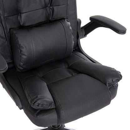Office Chair Canan Hm1201 Black Pvc--chrome Base 66x61x105hcm.