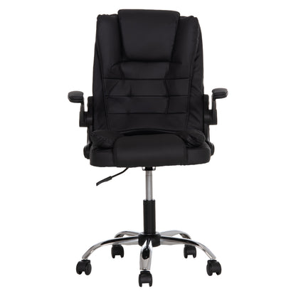 Office Chair Canan Hm1201.11 Black Pvc--chrome Base 63x62x93-101hcm.
