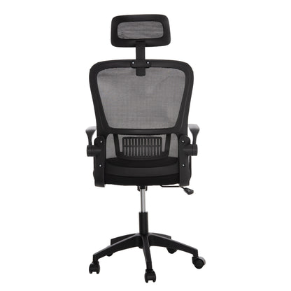 Office Chair Blazer Hm1205.01 Black Mesh Fabric--black Arms 60x58x110-130hcm.