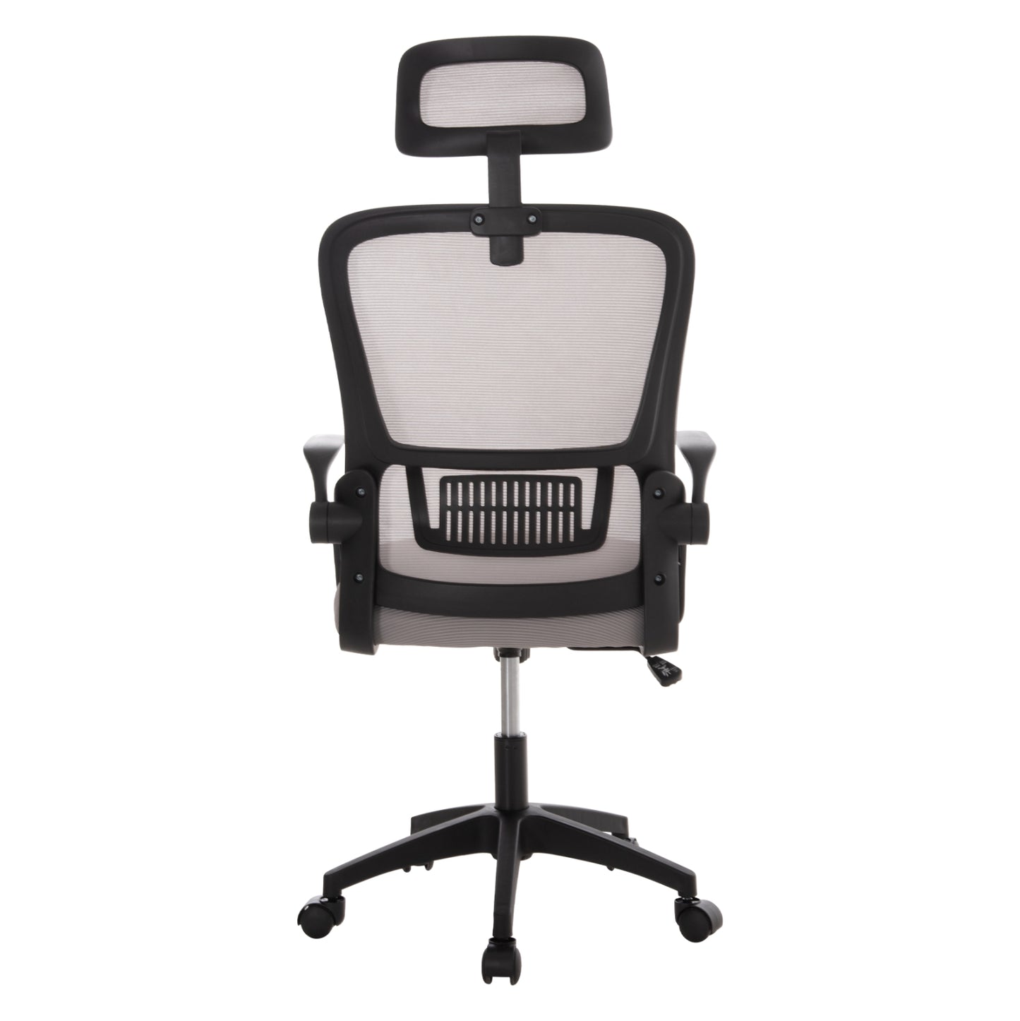 Office Chair Blazer Hm1205.05 Grey Mesh Fabric--black Frame 60x58x110-130hcm.