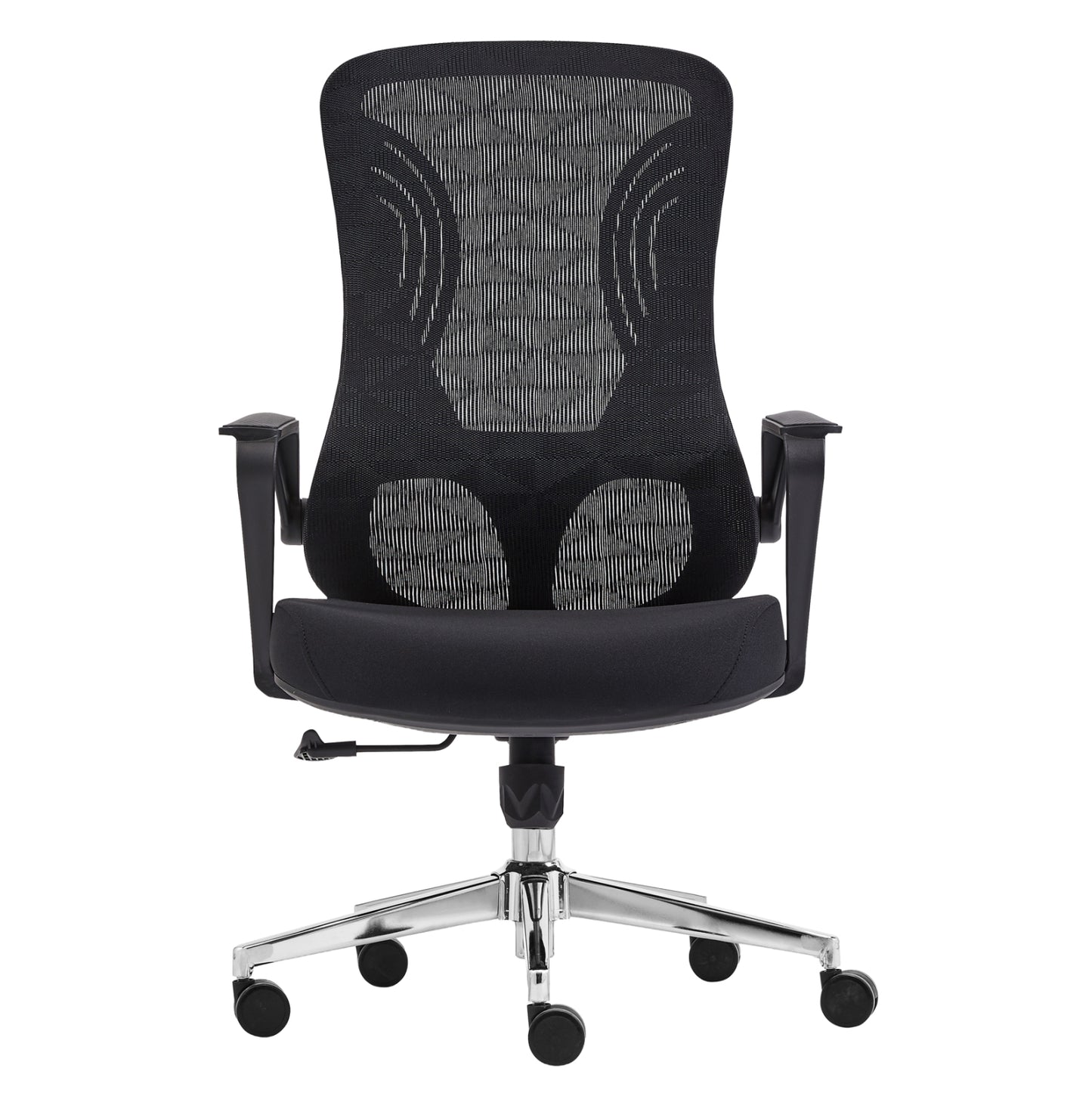 Office Chair Decifer Hm1212.01 Black Mesh Fabric--chromed Base 61x60x110hcm.