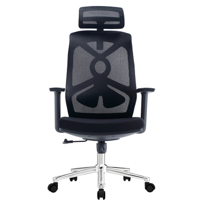 Office Chair Flexora Hm1213.01 Black Mesh Fabric--chromed Base 60x63x125hcm.