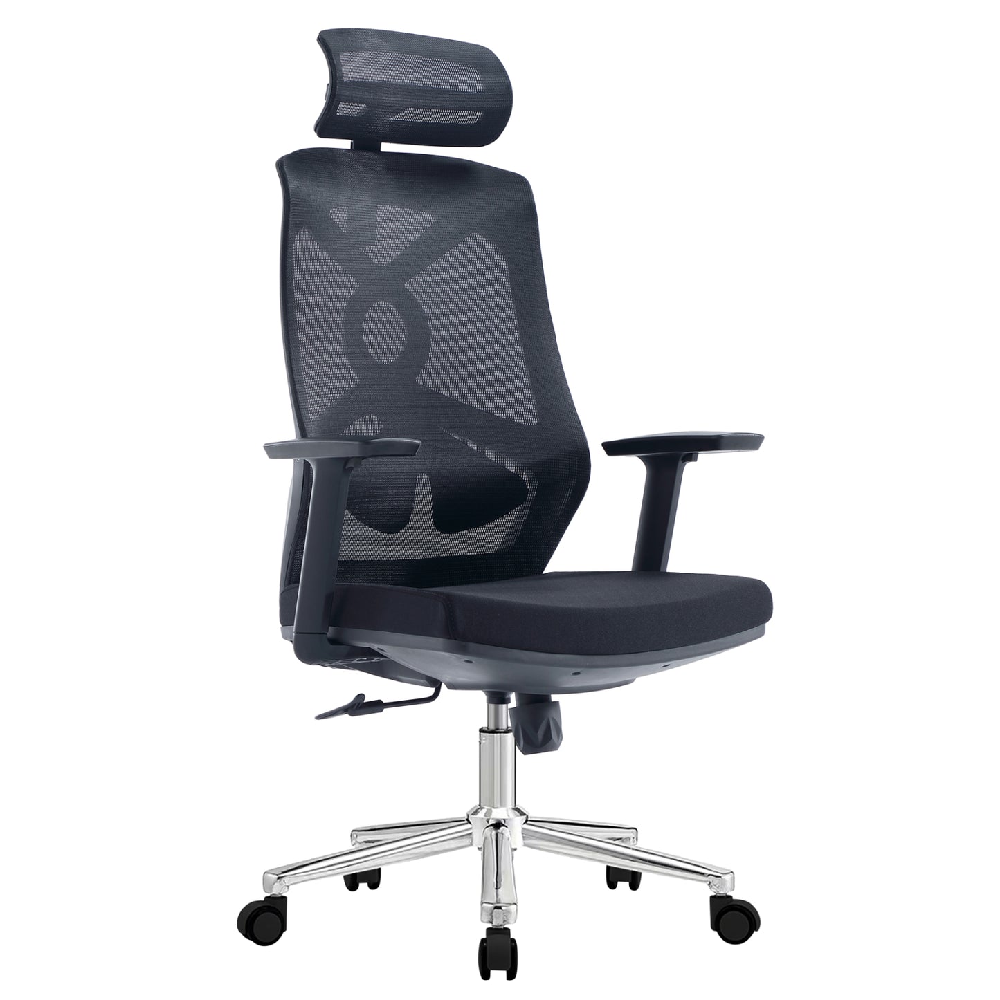 Office Chair Flexora Hm1213.01 Black Mesh Fabric--chromed Base 60x63x125hcm.