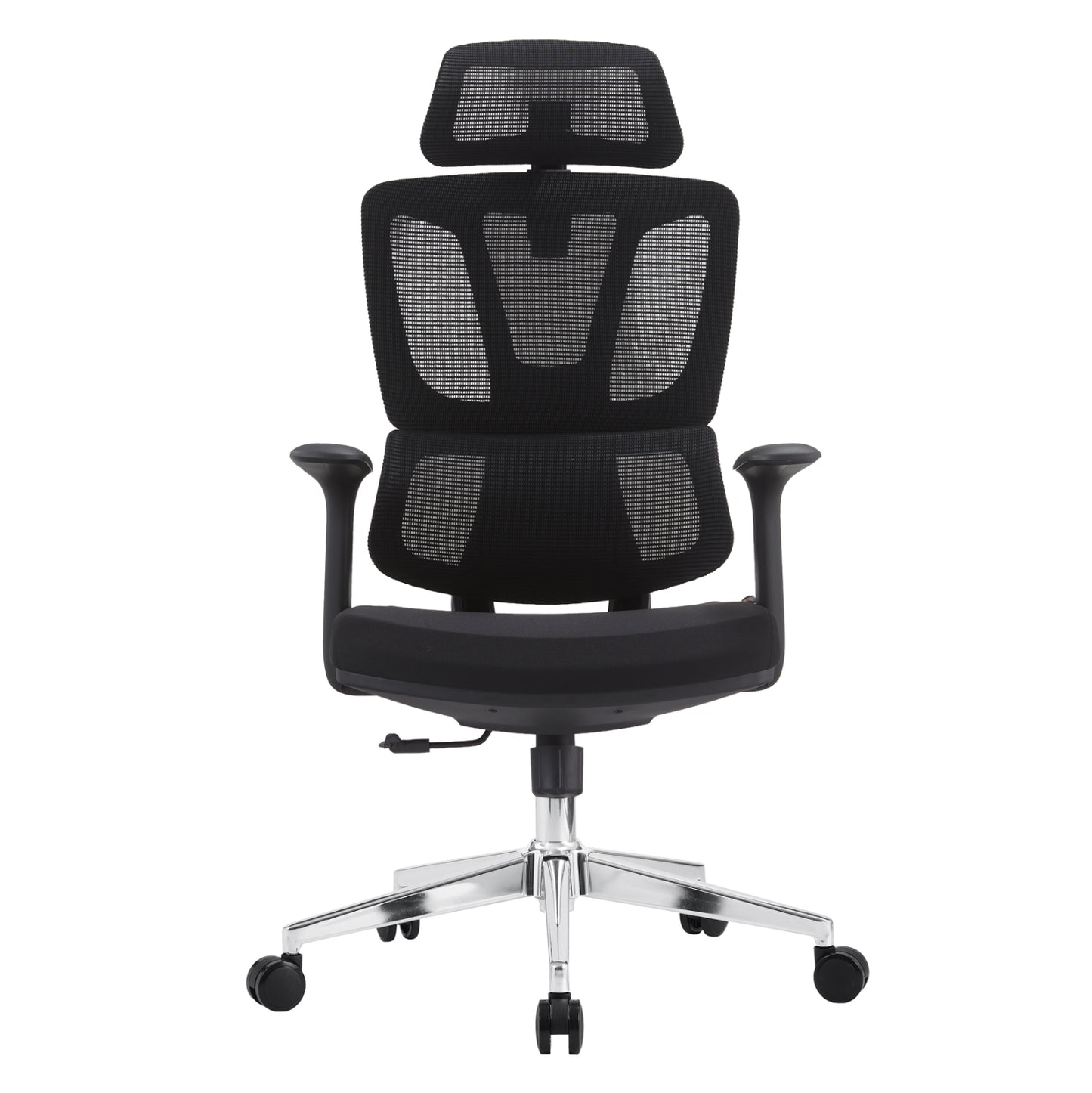 Office Chair Taskmaster Hm1216.01 Black Mesh Fabric--chromed Base 69x65x125hcm.