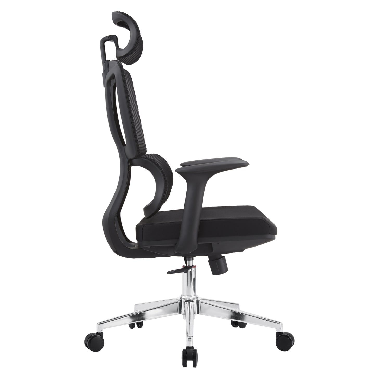 Office Chair Taskmaster Hm1216.01 Black Mesh Fabric--chromed Base 69x65x125hcm.