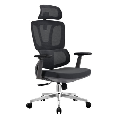 Office Chair Taskmaster Hm1216.01 Black Mesh Fabric--chromed Base 69x65x125hcm.