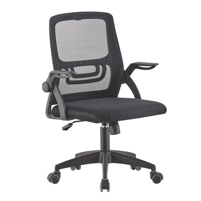 Office Chair Nettis Hm1220.01 Black Mesh--polypropylene Base 47x47x109-119hcm