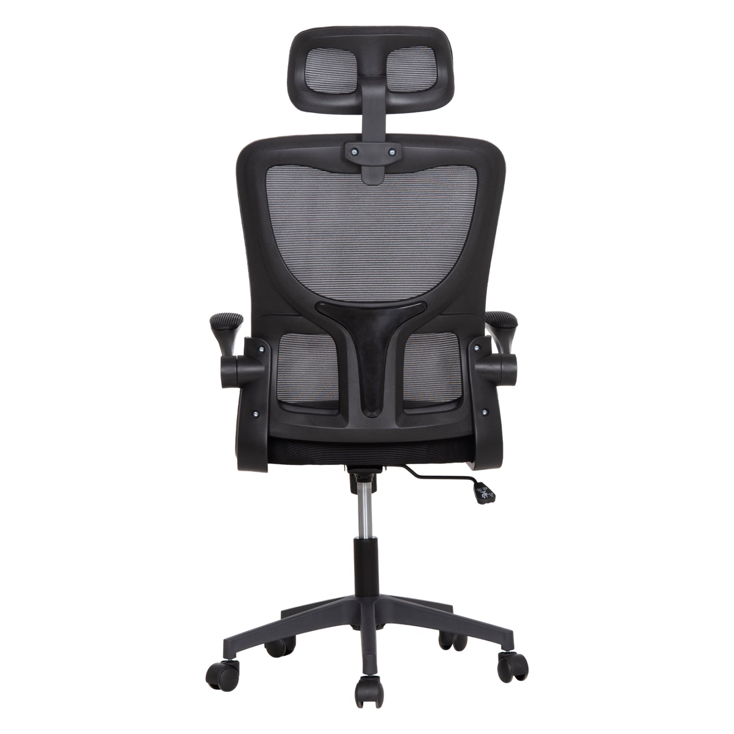 Office Chair Kesi Hm1222.01 Black Mesh Fabric & Pp 61x62x125hcm.