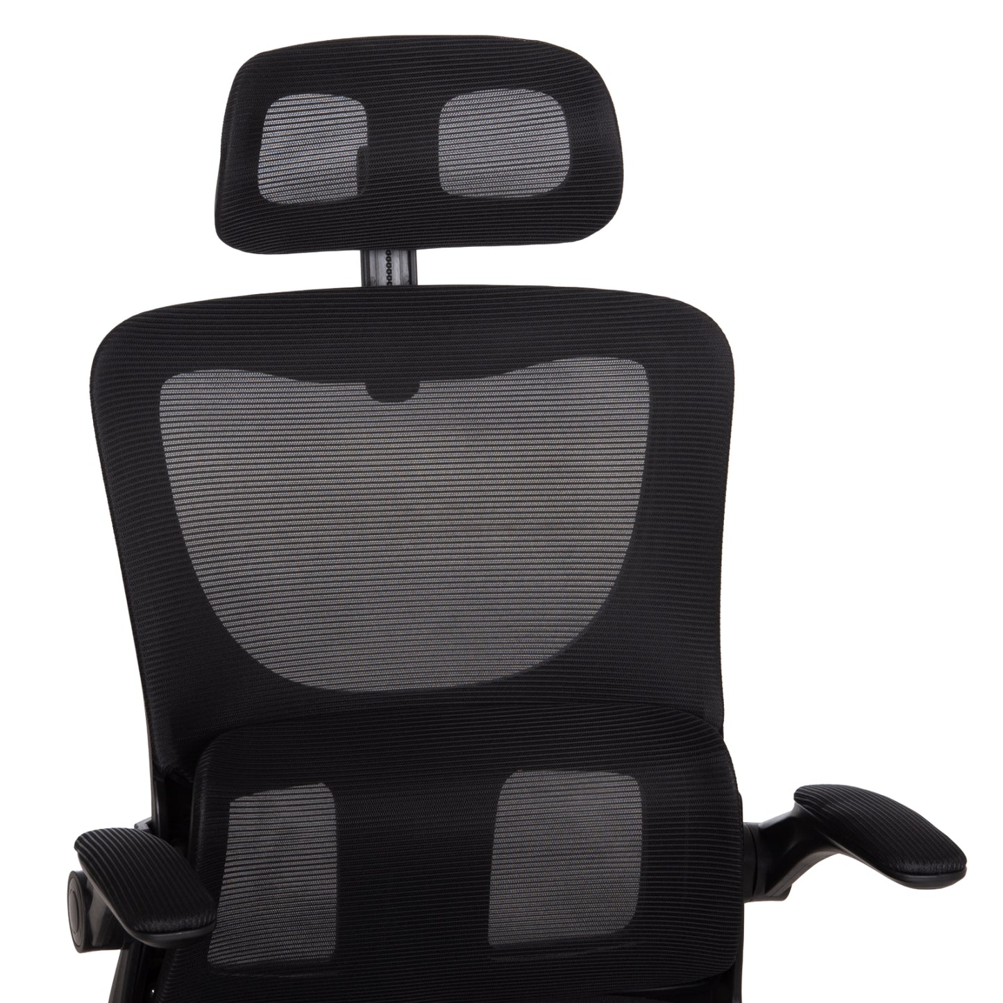 Office Chair Kesi Hm1222.01 Black Mesh Fabric & Pp 61x62x125hcm.