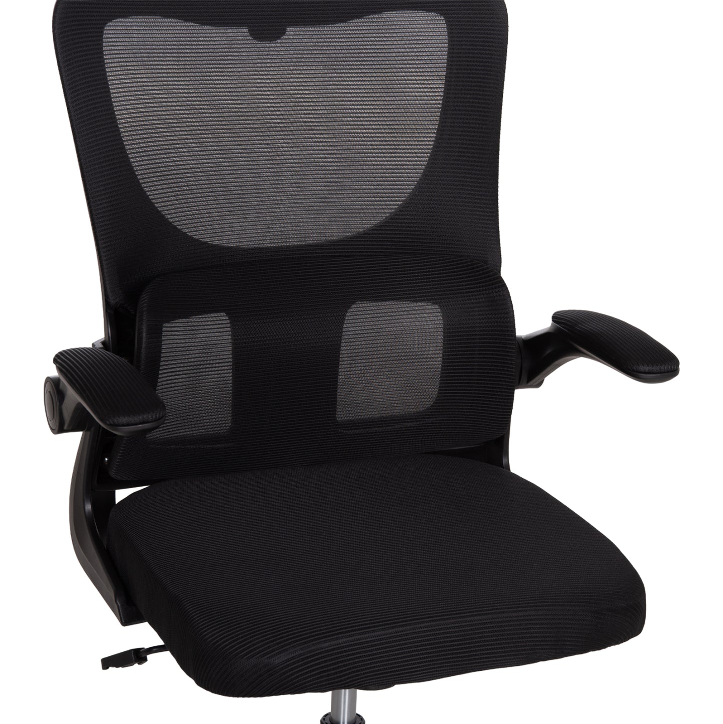 Office Chair Kesi Hm1222.01 Black Mesh Fabric & Pp 61x62x125hcm.