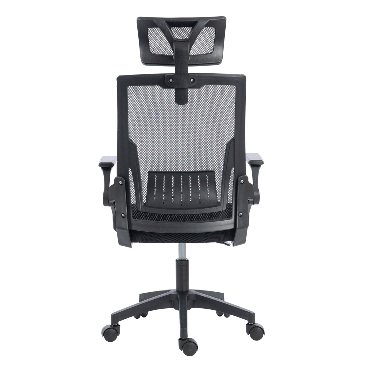 Office Chair Matron Hm1226.01 Black Pp & Mesh Fabric 47x47x128hcm.
