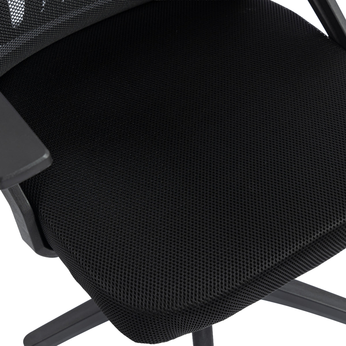 Office Chair Matron Hm1226.01 Black Pp & Mesh Fabric 47x47x128hcm.