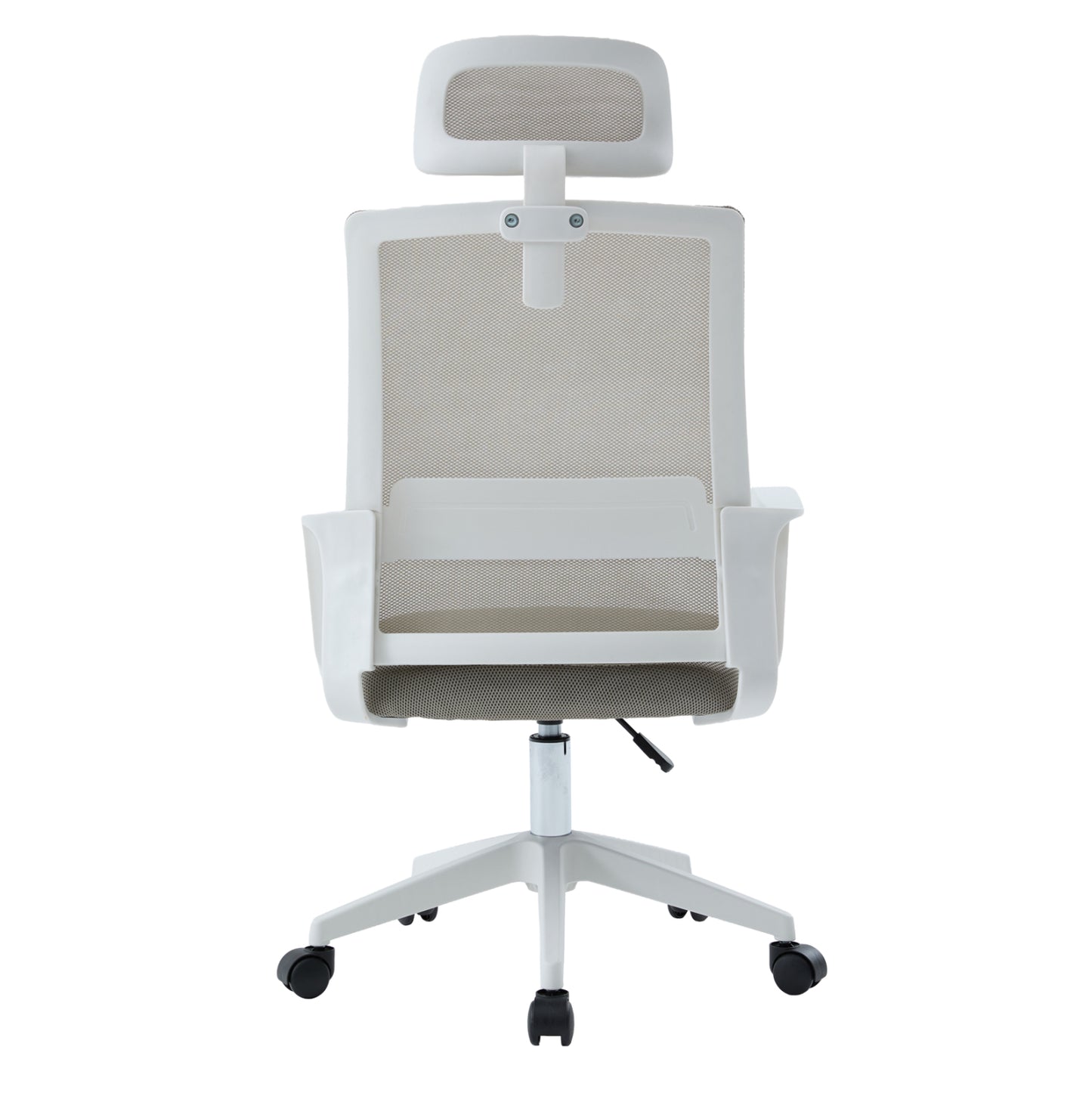 Office Chair Velocity Hm1229.02 White Pp--light Grey Mesh Fabric 61x62x123hcm.
