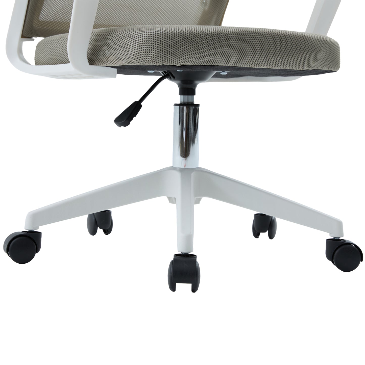 Office Chair Velocity Hm1229.02 White Pp--light Grey Mesh Fabric 61x62x123hcm.
