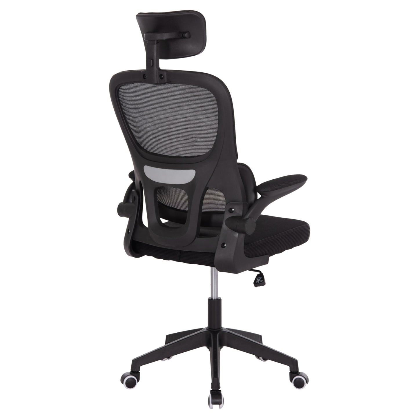 Office Chair Baston Hm18236.01 Black Mesh Fabric & Pp Frame 64x60x117-127hcm.
