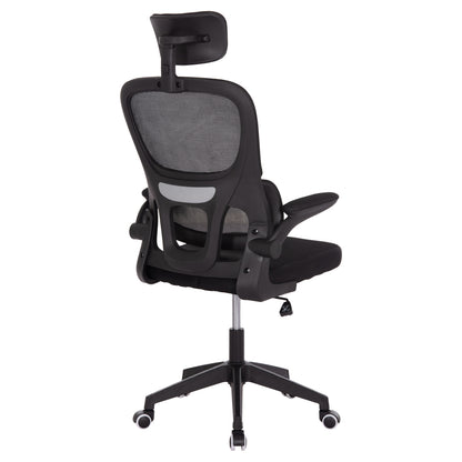 Office Chair Baston Hm18236.01 Black Mesh Fabric & Pp Frame 64x60x117-127hcm.