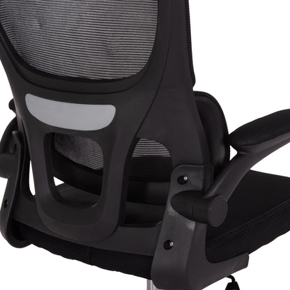 Office Chair Baston Hm18236.01 Black Mesh Fabric & Pp Frame 64x60x117-127hcm.