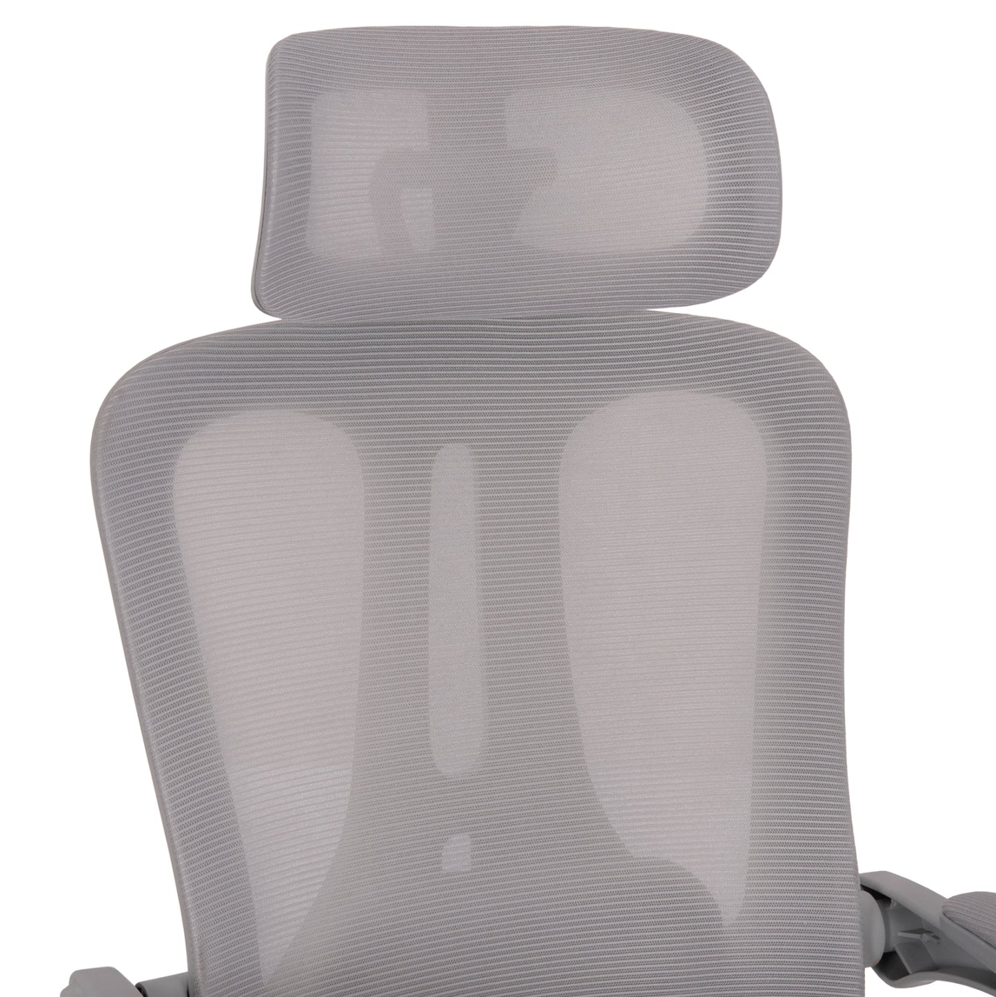 Office Chair Barnet Hm18258.02 Grey Mesh-grey Frame Nylon 61x62x123hcm.