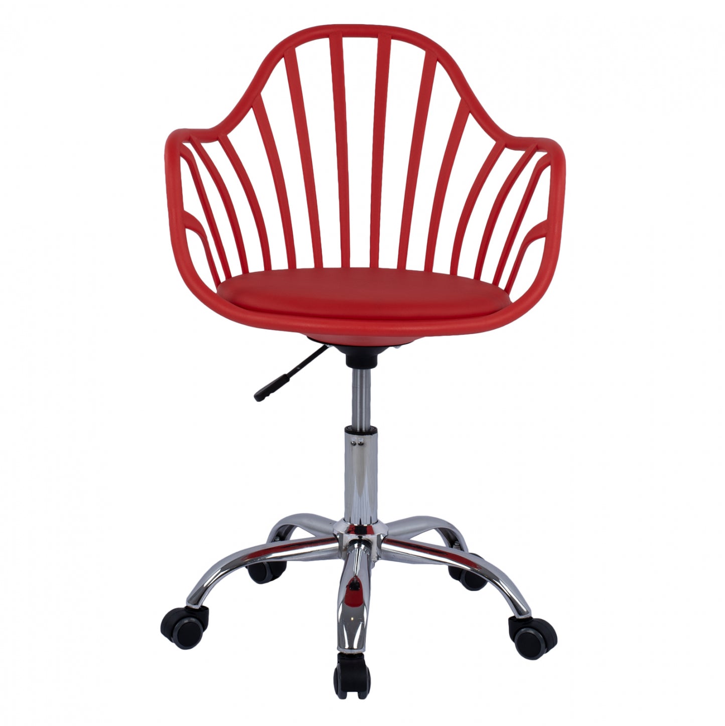 Office Chair Becky Hm8457.04 Red Color 57x57x96 Cm