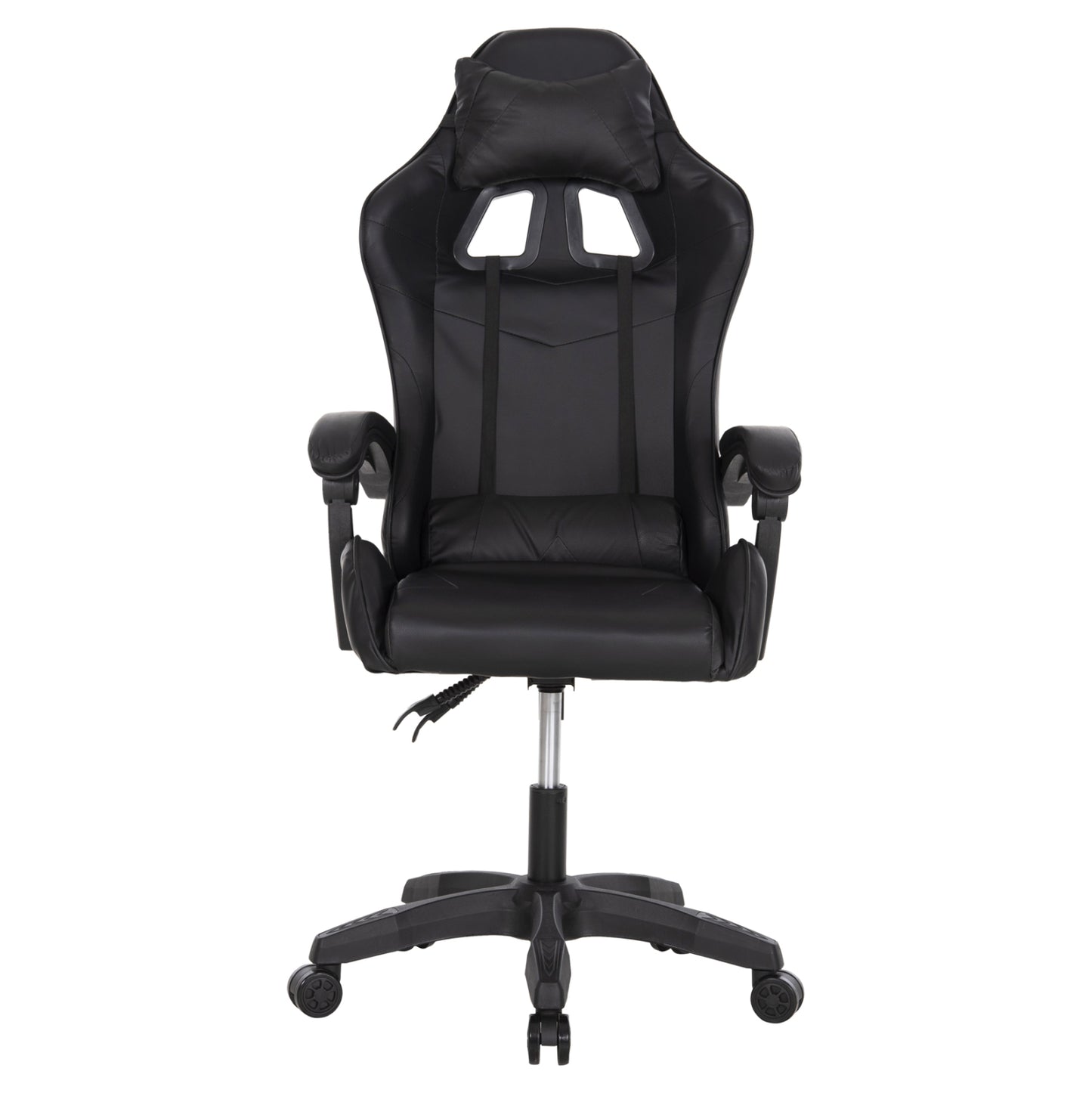 Gaming Chair Mancer Hm1194 Black Pu-black Polypropylene 59x69x125hcm.