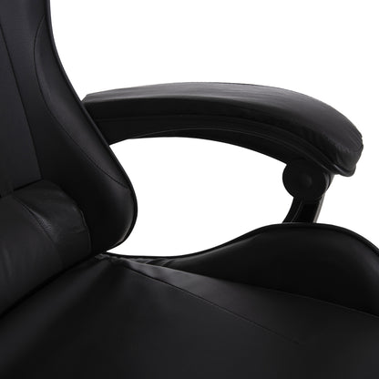 Gaming Chair Mancer Hm1194 Black Pu-black Polypropylene 59x69x125hcm.