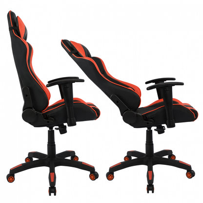 Office Gaming Chair Hm1062.01 Speed Black And Red Pu 68,5 X 71,5 X 133,5 Cm