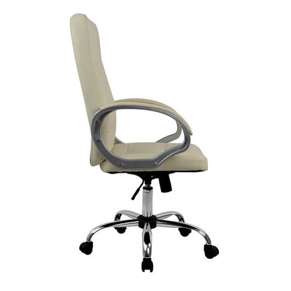 Manager's Office Chair Hm1024.08 Cream With Chromed Base 64x55x120