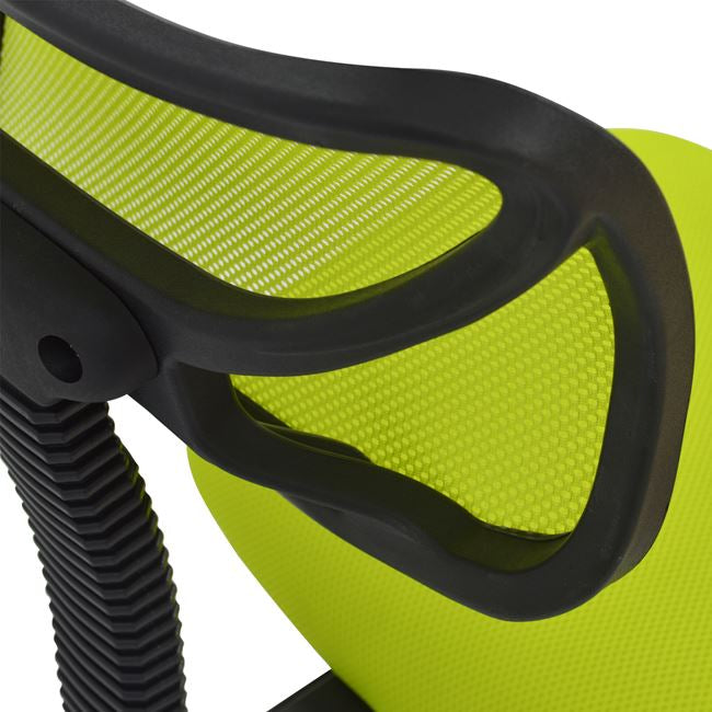 Office Chair Hm1026.03 Light Green And Meshfabric 40,5x50,5x91,5 Cm.