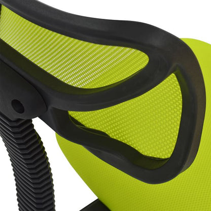 Office Chair Hm1026.03 Light Green And Meshfabric 40,5x50,5x91,5 Cm.
