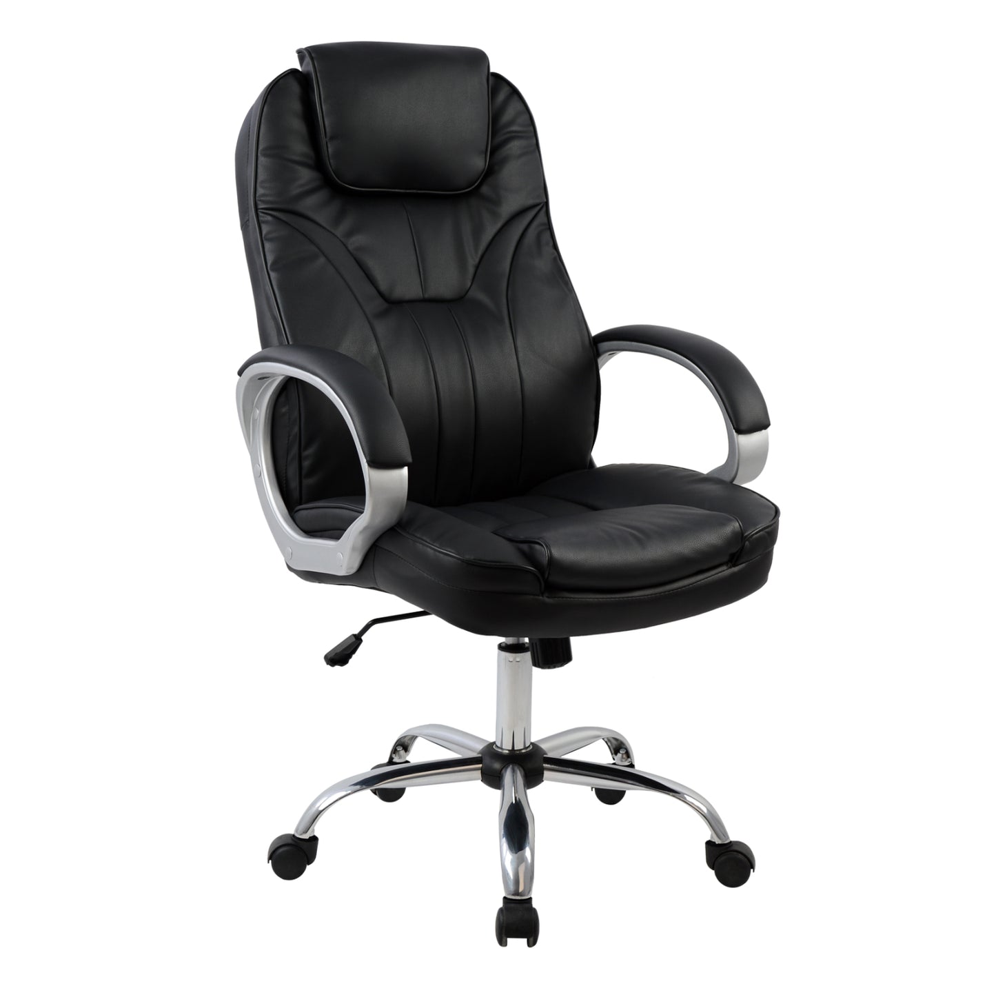 Manager's Office Chair Hm1025.01 With Chromed Base 65x71x106,5 Cm.