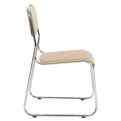 Conference/guest Chair Mabel Hm1019.07 Chromed Frame-mocha Pu 47x48x78hcm.