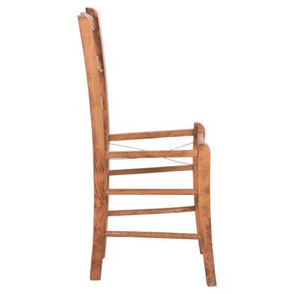 Chair Paros Hm5585.01 Beech Wood Impregnated In Walnut Color 40x41x87hcm.frame Only