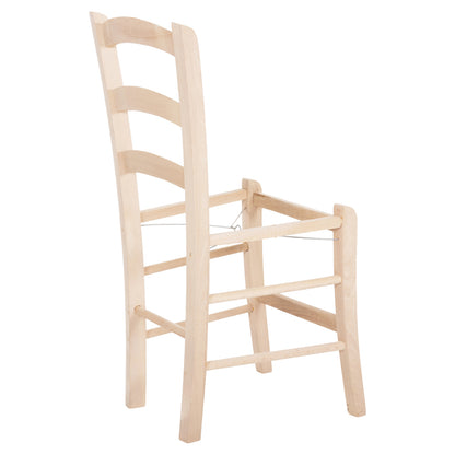 Chair Paros Hm5585.02 Beech Wood Impregnated-not Painted 40x41x87hcm.frame Only