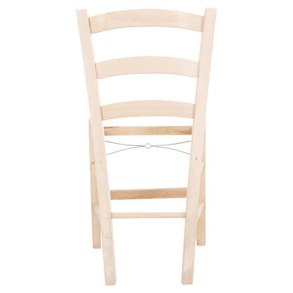 Chair Paros Hm5585.02 Beech Wood Impregnated-not Painted 40x41x87hcm.frame Only