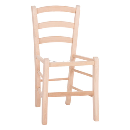 Chair Paros Hm5585.02 Beech Wood Impregnated-not Painted 40x41x87hcm.frame Only
