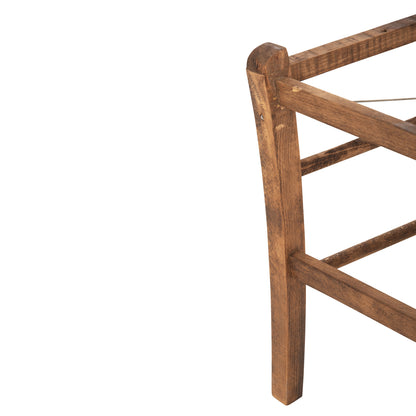 Chair Monte Hm5588.01 Beech Wood Impregnated In Walnut Color 40x41x87hcm.frame Only