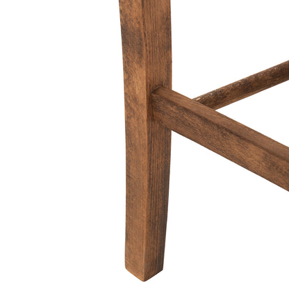 Chair Monte Hm5588.01 Beech Wood Impregnated In Walnut Color 40x41x87hcm.frame Only