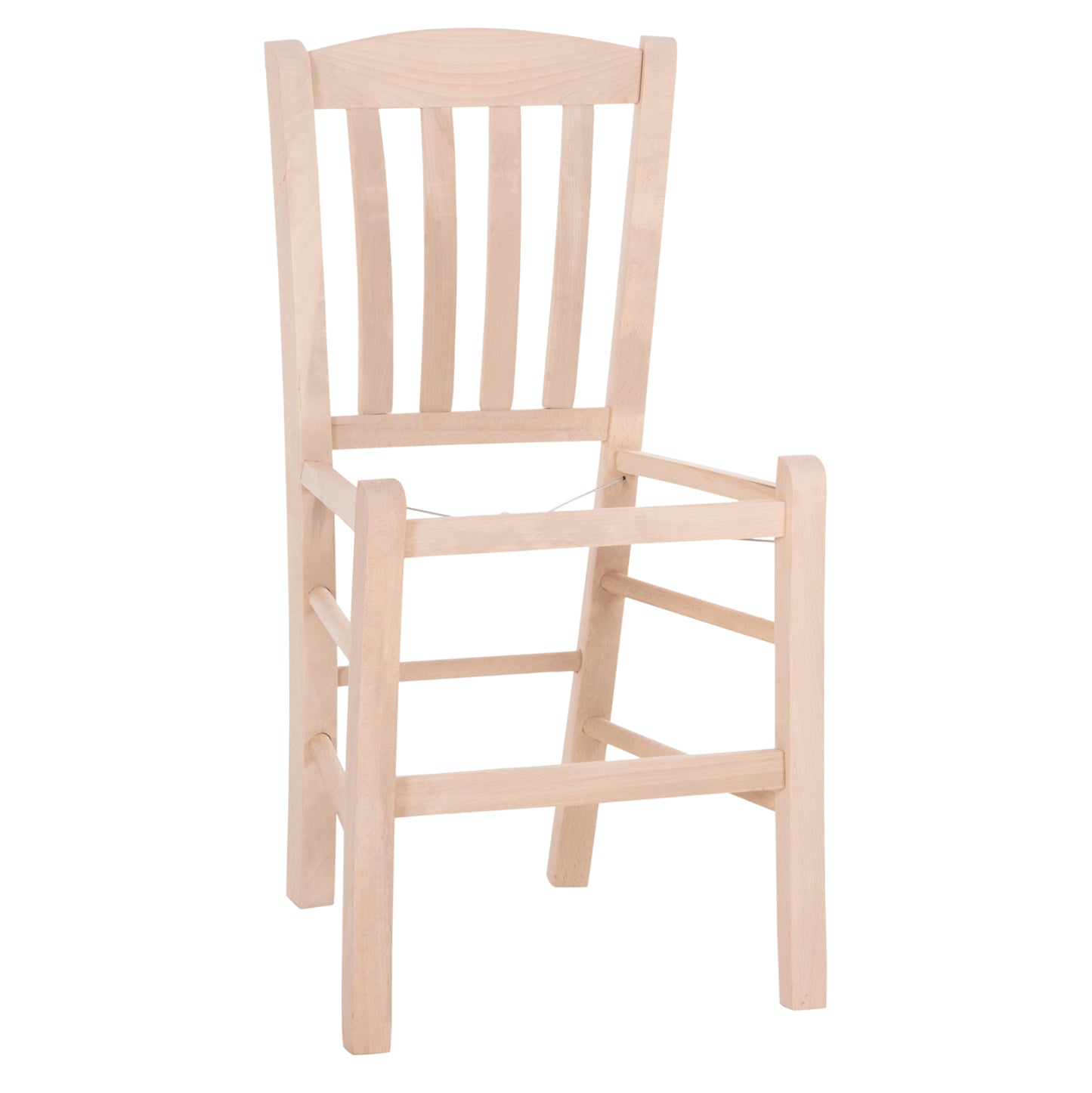 Chair Monte Hm5588.02 Beech Wood Impregnated-unpainted 40x41x87hcm.frame Only