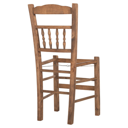 Chair Chosen Hm8466.01 Beech Wood Impregnated In Walnut Color 40.5x40.5x87hcm.frame Only