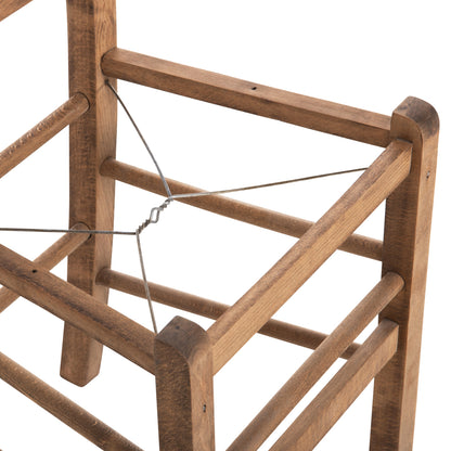 Chair Chosen Hm8466.01 Beech Wood Impregnated In Walnut Color 40.5x40.5x87hcm.frame Only