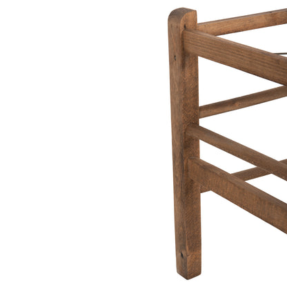 Chair Chosen Hm8466.01 Beech Wood Impregnated In Walnut Color 40.5x40.5x87hcm.frame Only