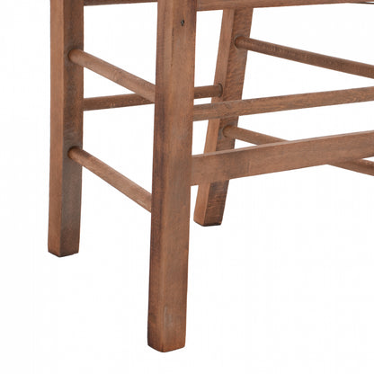Traditional Coffee Shop Chair Gentry Hm5576.01 Beech Wood With Impregnation In Walnut 40x38x88hcm.